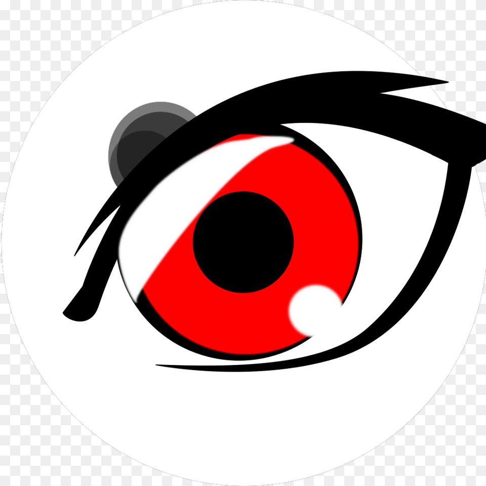 Vampire Anime Eye 2 Svg Clip Art For Web Circle, Logo, Disk Free Png Download