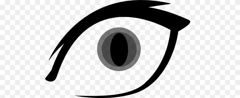 Vampire Anime Eye Clip Art, Stencil Free Transparent Png