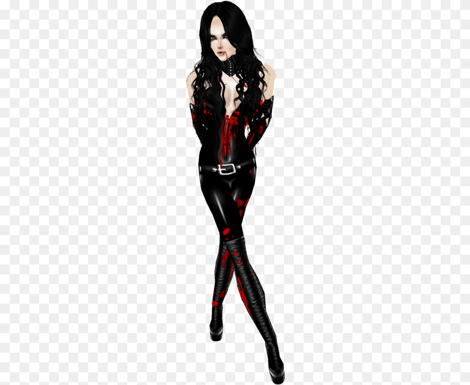 Vampire Background Vampire Girl Latex Anime, Adult, Female, Person, Woman Png