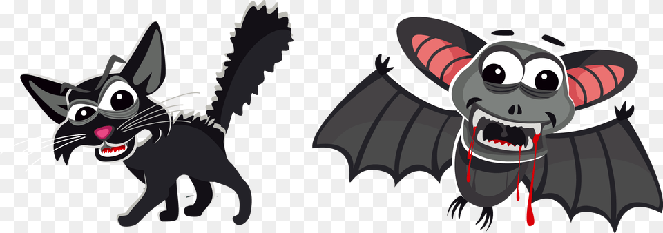 Vampire Bat Clipart, Animal, Mammal, Pig Png Image