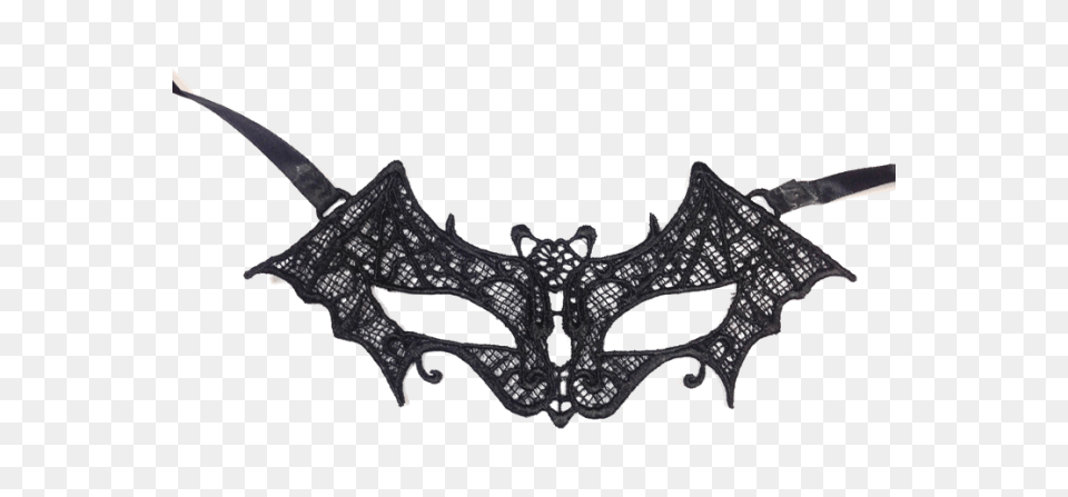 Vampire Black Lace Eye Mask, Accessories Free Png Download