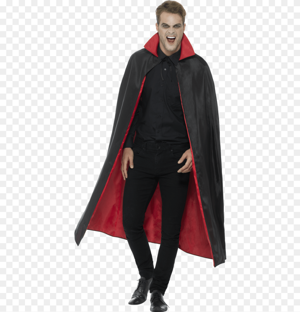 Vampire Cape, Clothing, Fashion, Adult, Person Free Png