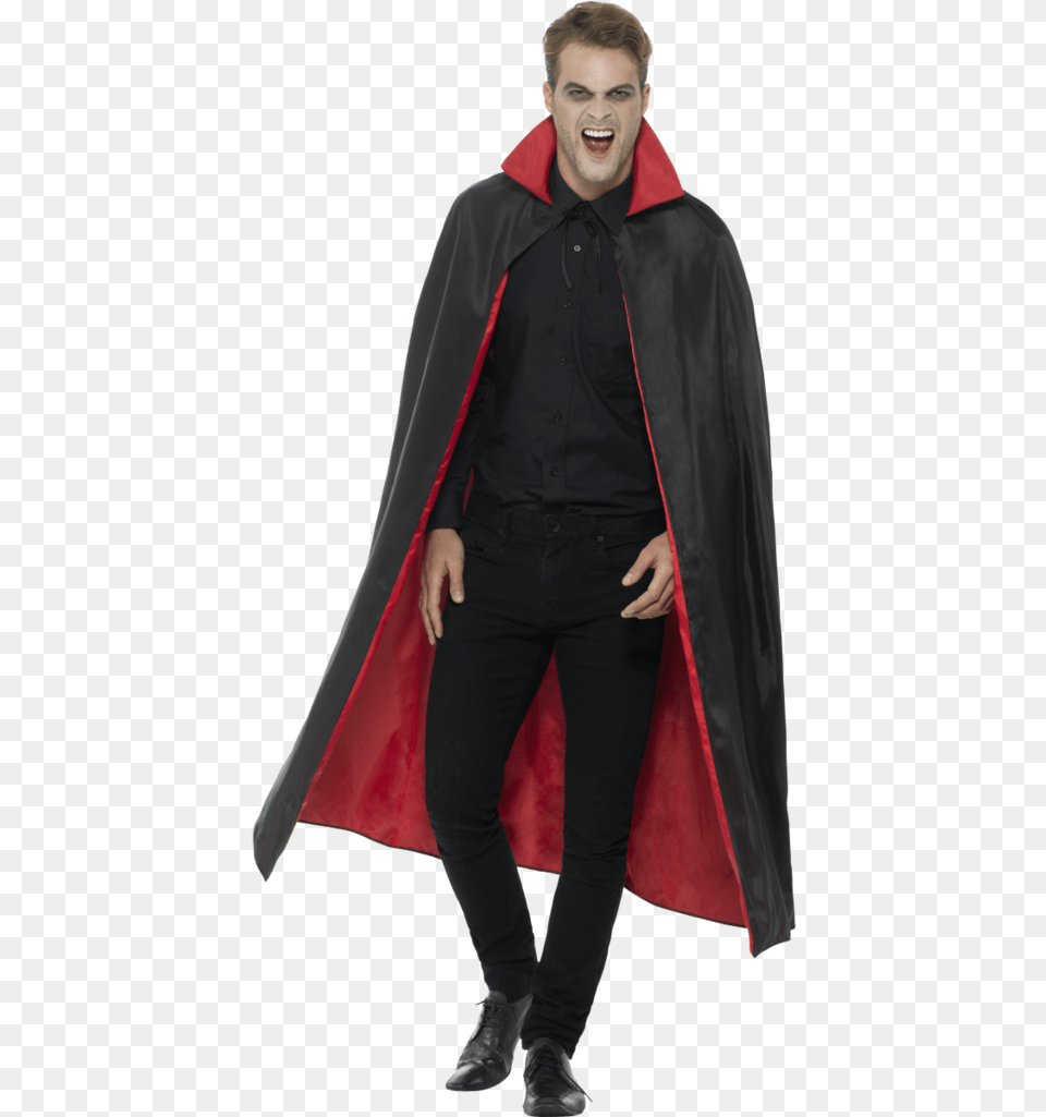 Vampire Cape, Fashion, Clothing, Person, Man Free Transparent Png