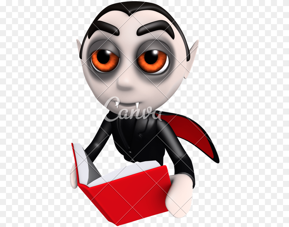 Vampire Cartoon Pictures Dracula Reading A Book Clipart, Appliance, Blow Dryer, Device, Electrical Device Png