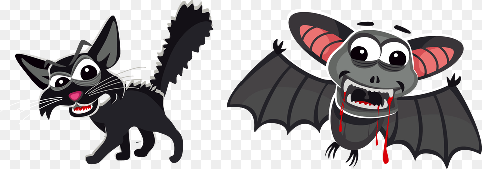 Vampire Clipart Tooth Animated Bat, Animal, Dinosaur, Reptile Png