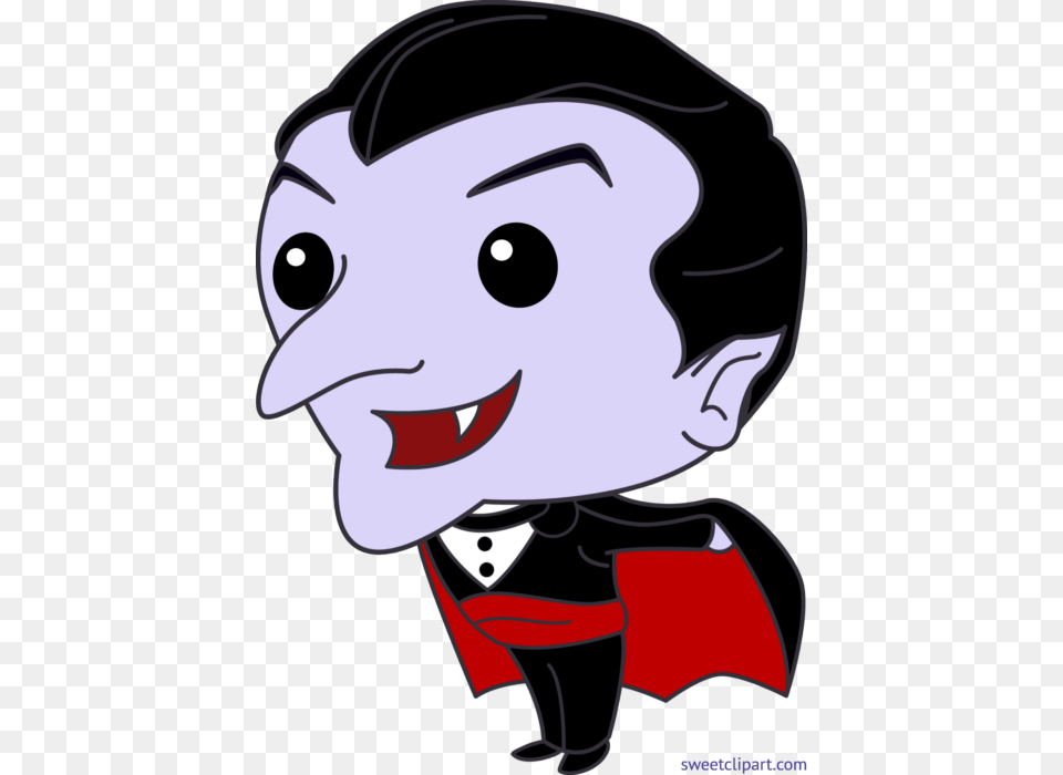 Vampire Cute Clip Art, Baby, Person, Book, Publication Free Png
