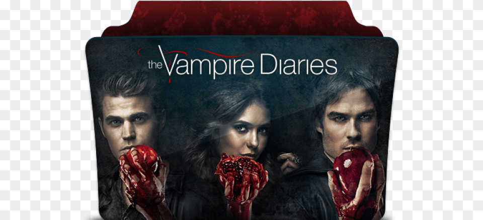 Vampire Diaries Logo, Adult, Person, Woman, Female Free Png