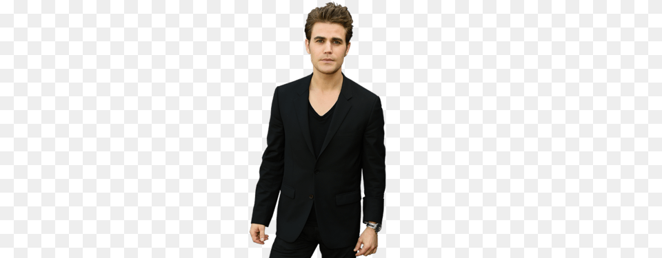 Vampire Diaries Paul Wesley On Hero Fatigue Stelenas Future, Blazer, Clothing, Coat, Formal Wear Free Png Download