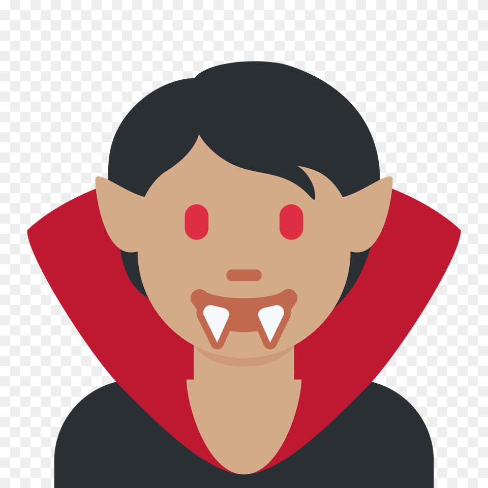 Vampire Emoji Clipart, Mouth, Body Part, Person, Photography Png Image