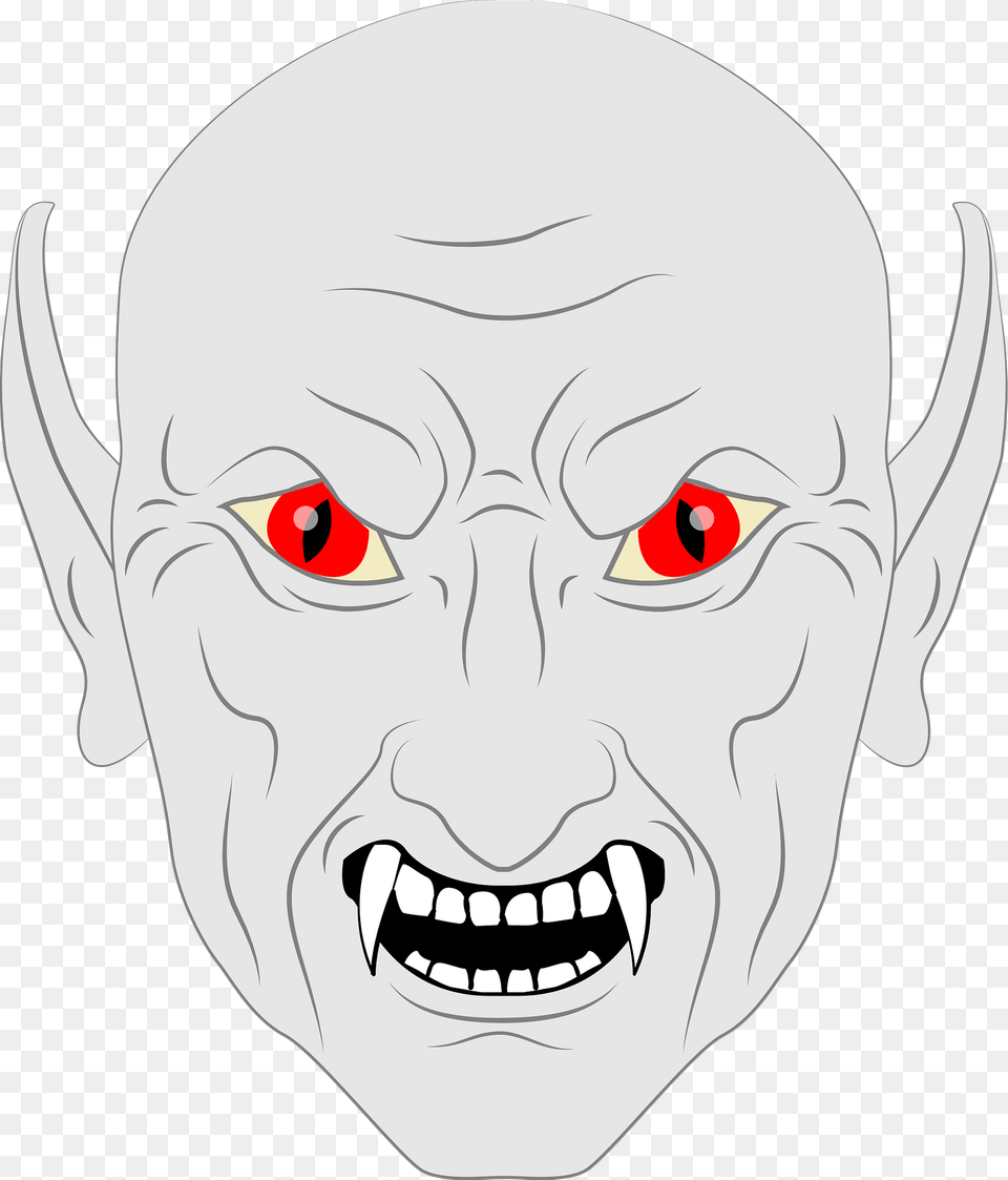 Vampire Face Clipart, Art, Head, Person, Baby Free Png