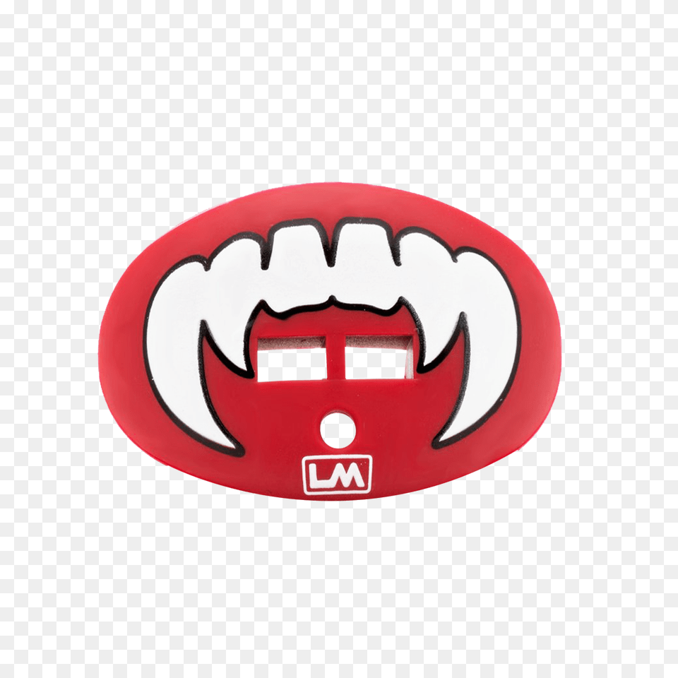 Vampire Fangs Trojan Cardinal Red Lip Protector Mouth Guard, Logo, Accessories, Buckle Free Transparent Png