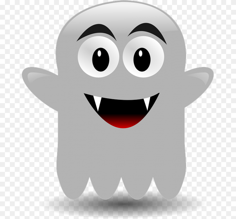 Vampire Ghost Clipart, Plush, Toy Free Png
