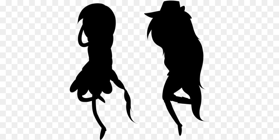Vampire Girl Images Illustration, Silhouette, Stencil, Person Free Transparent Png