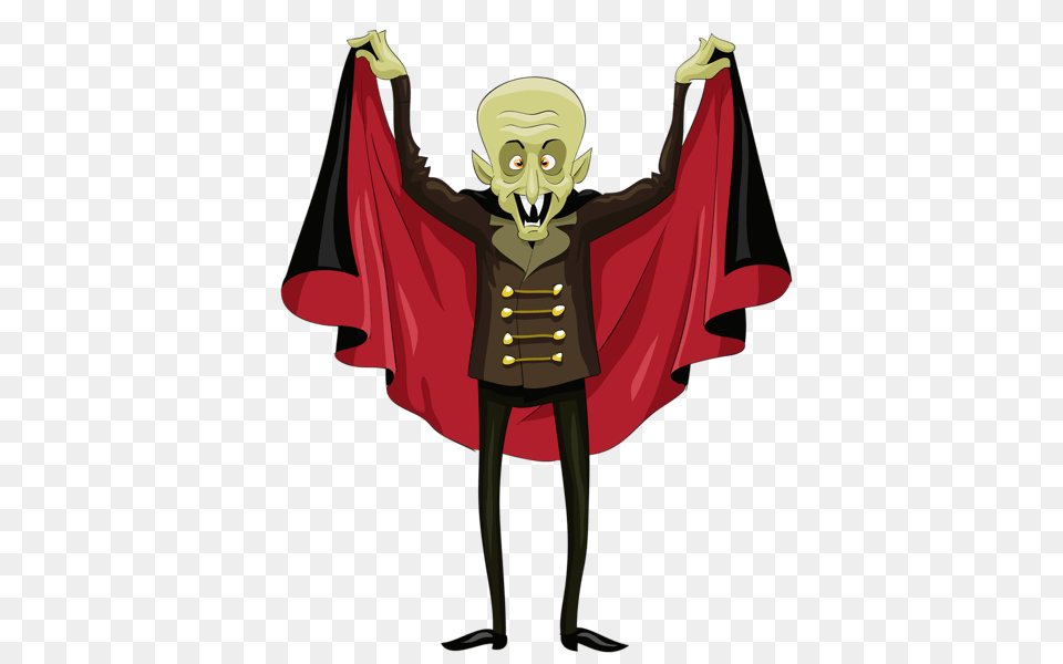 Vampire Halloween, Cape, Clothing, Adult, Female Png