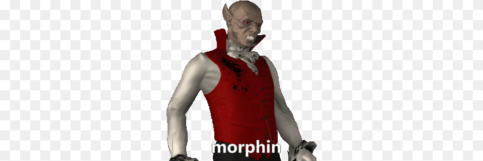 Vampire Halloween Gif Vampire Halloween Scared Discover U0026 Share Gifs Zombie, Vest, Clothing, Person, Man Free Transparent Png