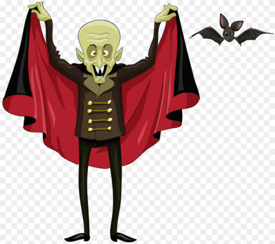 Vampire Halloween Transparent Background, Person, Animal, Mammal, Wildlife Png Image