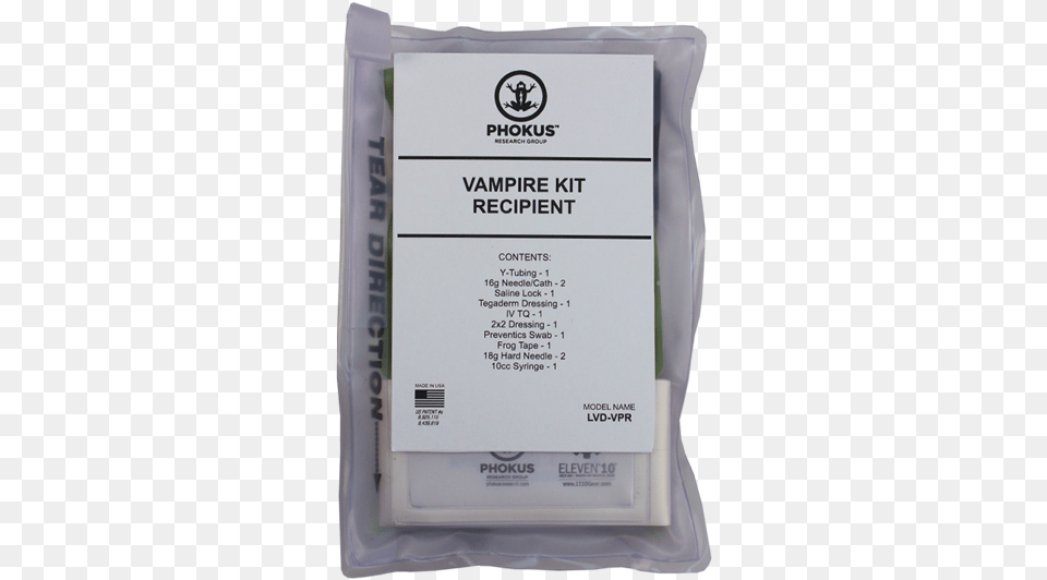 Vampire Recipient Kit, Text, Appliance, Device, Electrical Device Free Transparent Png