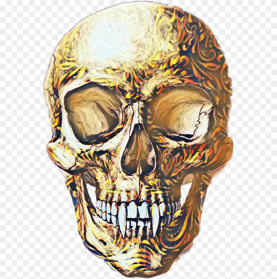 Vampire Skull Skull, Adult, Male, Man, Person Free Transparent Png