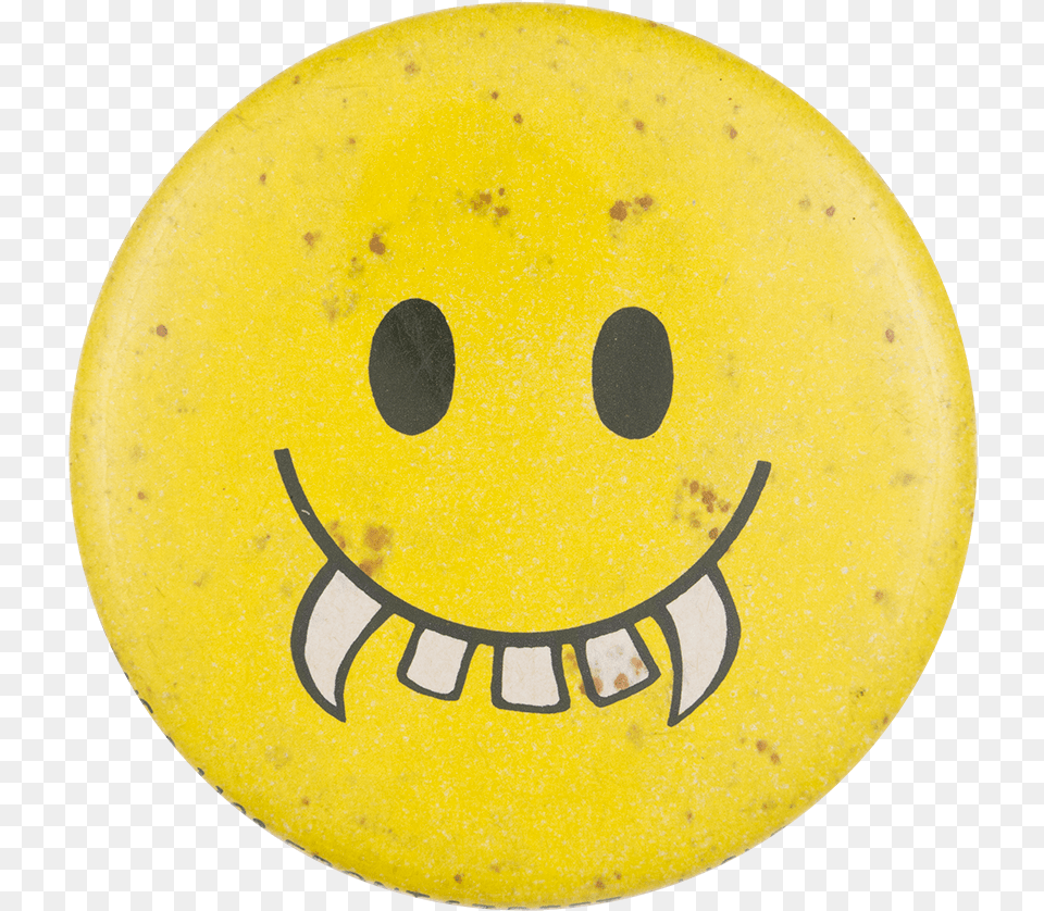 Vampire Smiley Smileys Button Museum Smiley, Badge, Logo, Symbol, Toy Png