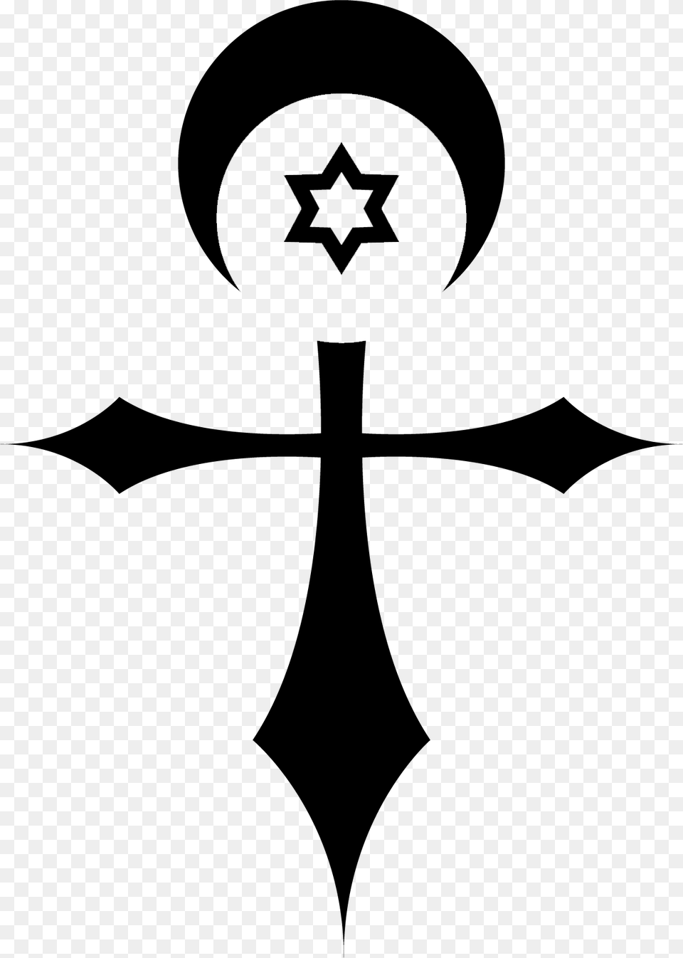 Vampire The Masquerade Symbol, Silhouette, Cross, Stencil Free Transparent Png