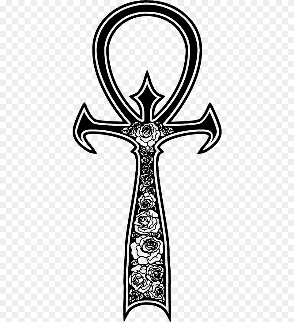 Vampire The Masquerade Symbol, Cross, Sword, Weapon Png Image