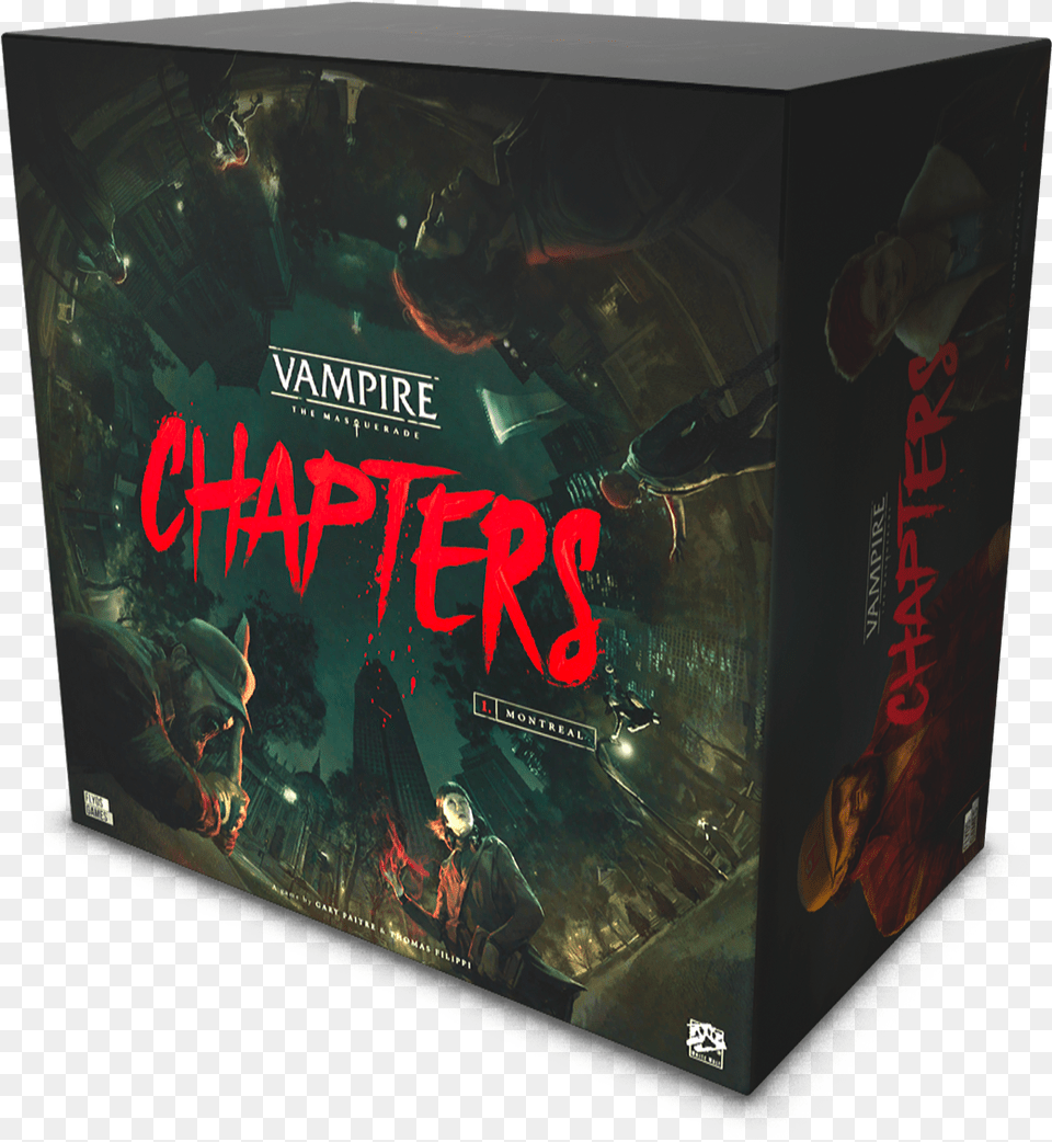 Vampire The Masquerade U2013 Chapters Role Playing Board Game Fictional Character, Book, Publication, Adult, Person Png