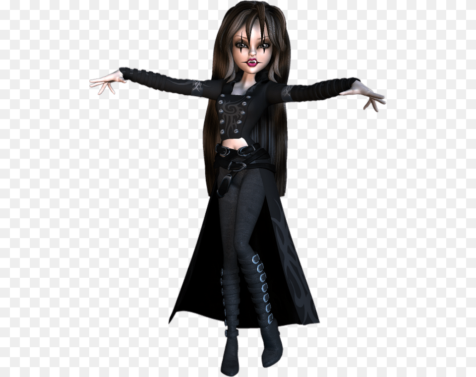 Vampire Tube Cookie Halloween Girl, Adult, Person, Female, Woman Png Image