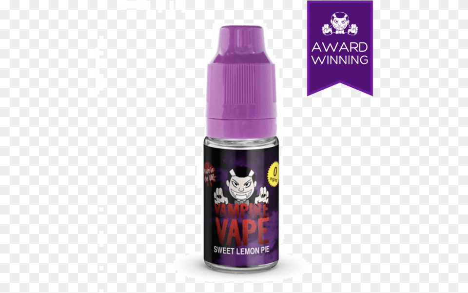 Vampire Vape 10ml Sweet Lemon Pieclass Lazy Vampire Vape, Bottle, Shaker, Purple, Cosmetics Free Png Download