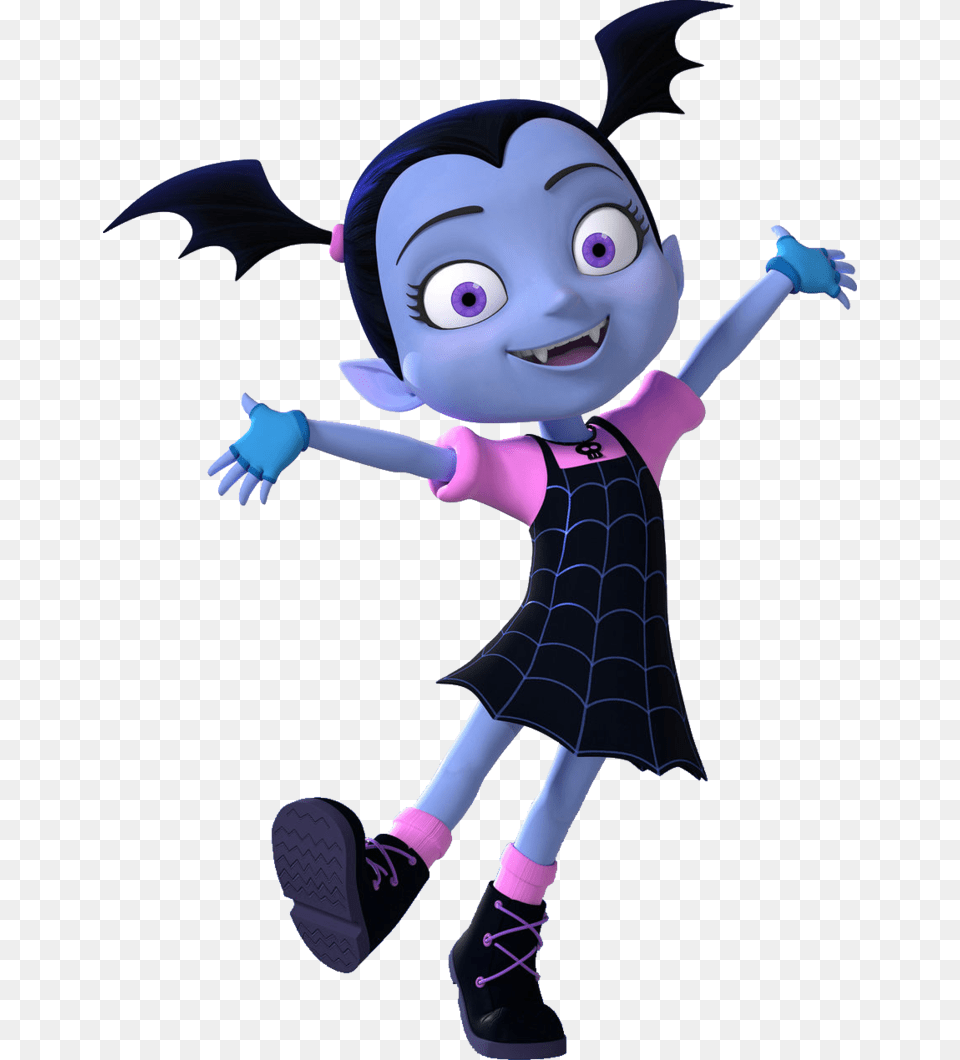 Vampirina, Baby, Person, Cartoon, Footwear Free Png Download