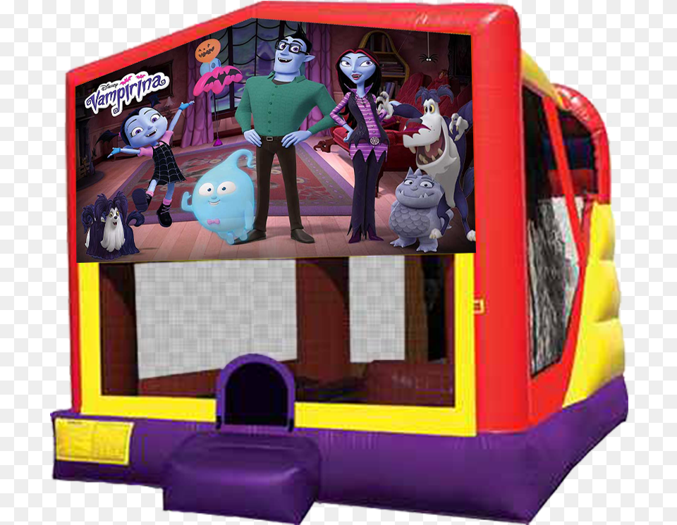 Vampirina 4 In 1 Combo Rentals In Austin Tx From Austin Pj Mask Bounce House, Adult, Person, Inflatable, Woman Png