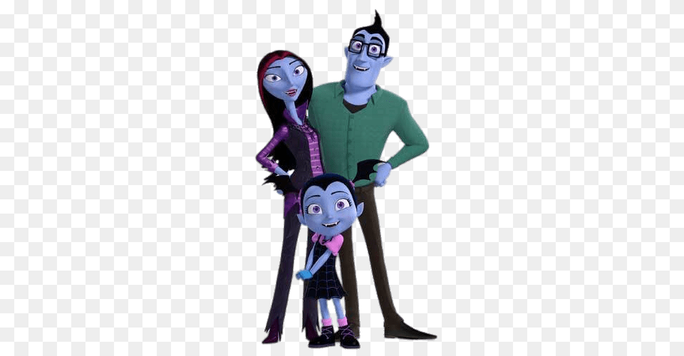 Vampirina And Her Parents, Adult, Person, Female, Woman Free Png Download