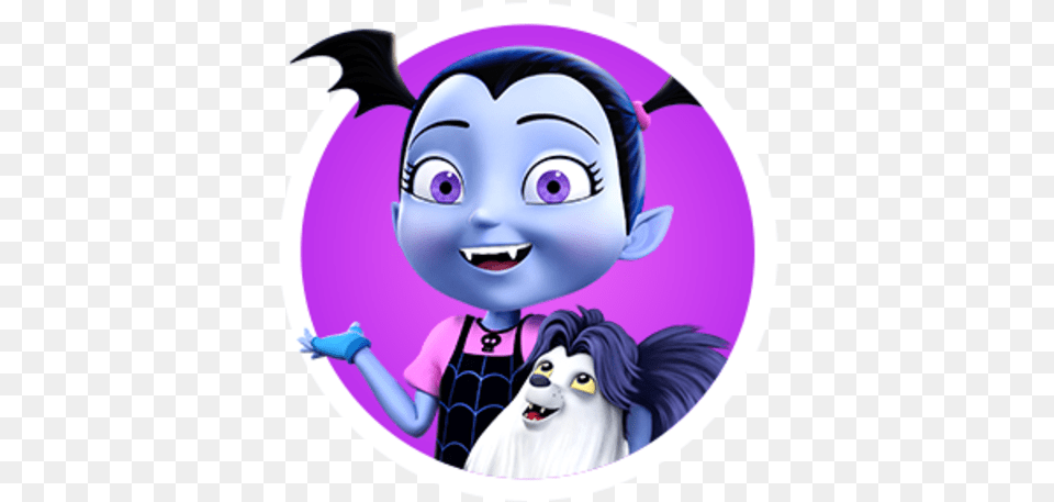 Vampirina Disney Transparent Image Vampirina, Book, Comics, Publication, Purple Free Png