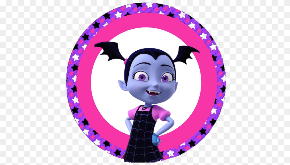 Vampirina Emblem Transparent, Purple, Photography, Baby, Cartoon Free Png Download