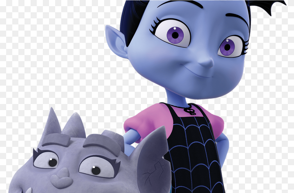 Vampirina Y Gregoria, Cartoon, Baby, Person, Face Png Image