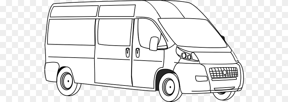 Van Caravan, Transportation, Vehicle, Bus Free Png