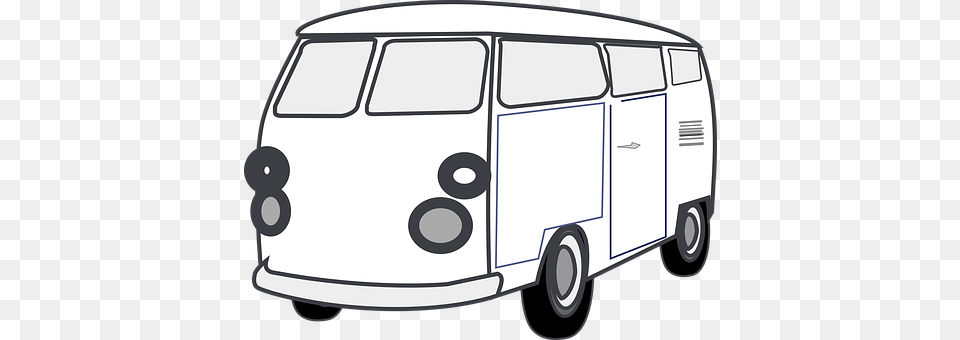Van Caravan, Transportation, Vehicle, Bus Free Transparent Png