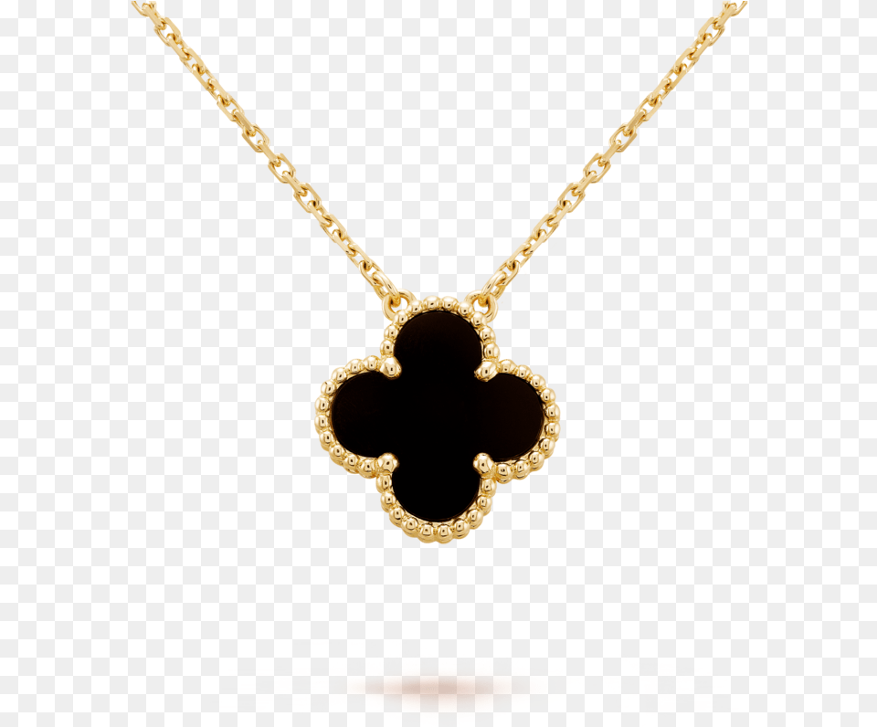 Van Cleef Alhambra Necklace Green, Accessories, Jewelry, Pendant Free Png