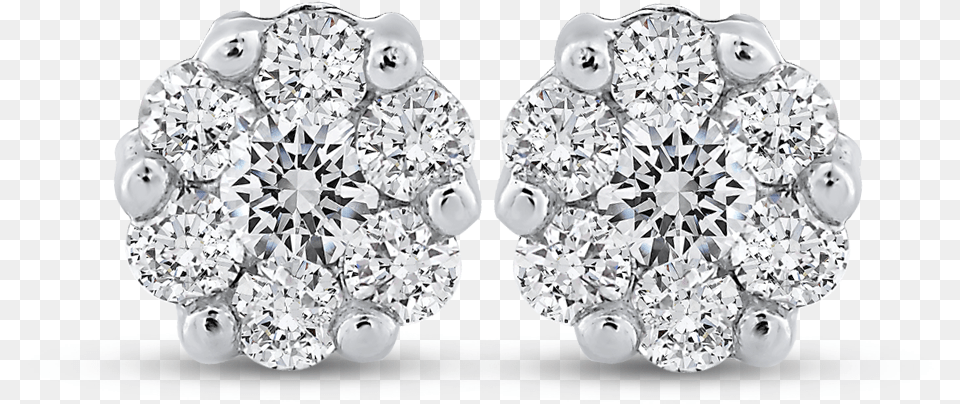 Van Cleef Cosmos Earrings, Accessories, Diamond, Earring, Gemstone Free Png