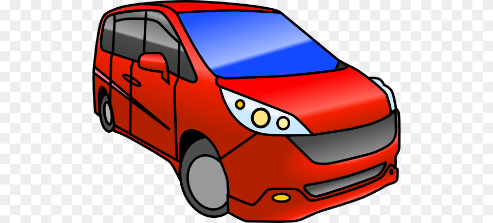 Van Clipart, Transportation, Vehicle, Bus, Minibus Png Image