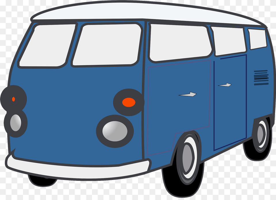 Van Clipart, Bus, Caravan, Minibus, Transportation Free Png Download