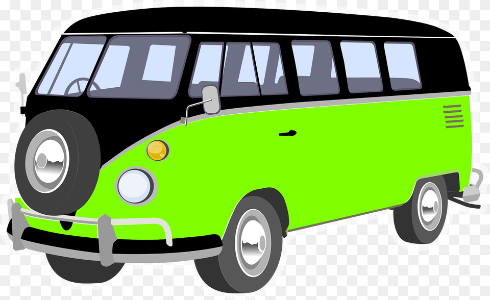 Van Clipart, Bus, Caravan, Minibus, Transportation Free Transparent Png