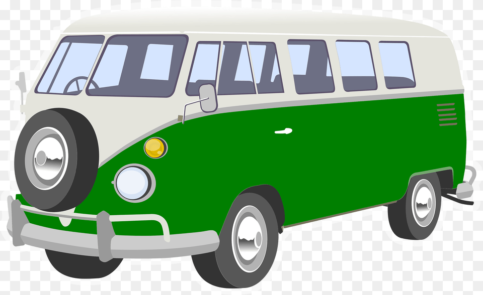 Van Clipart, Bus, Caravan, Minibus, Transportation Free Png