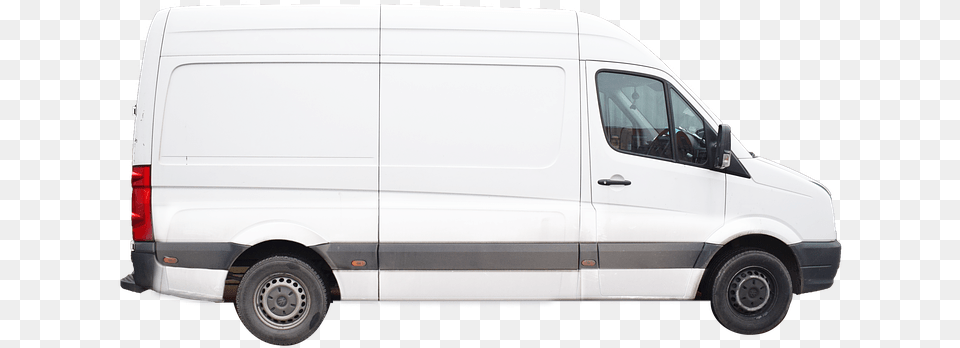 Van Delivery Vehicle White White Van, Moving Van, Transportation, Caravan, Bus Free Png Download