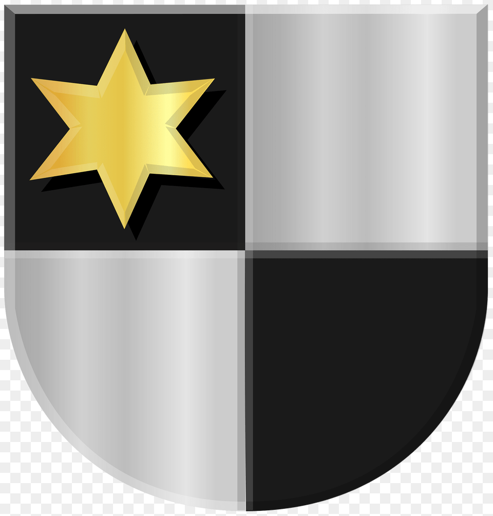 Van Der Wall Wapen Clipart, Armor, Symbol, Star Symbol, Shield Png Image