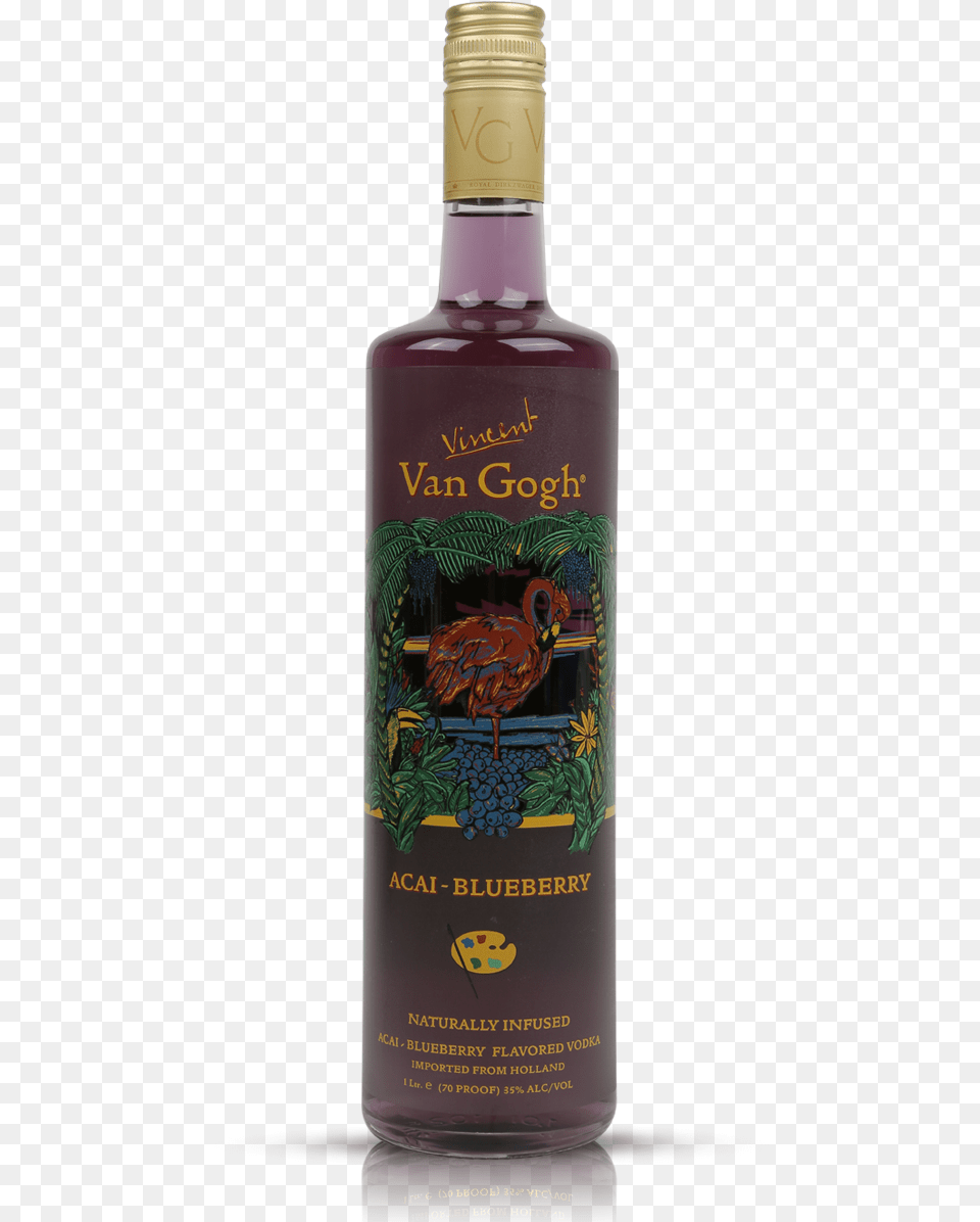 Van Gogh Acai Blueberry, Alcohol, Liquor, Beverage, Absinthe Free Png Download