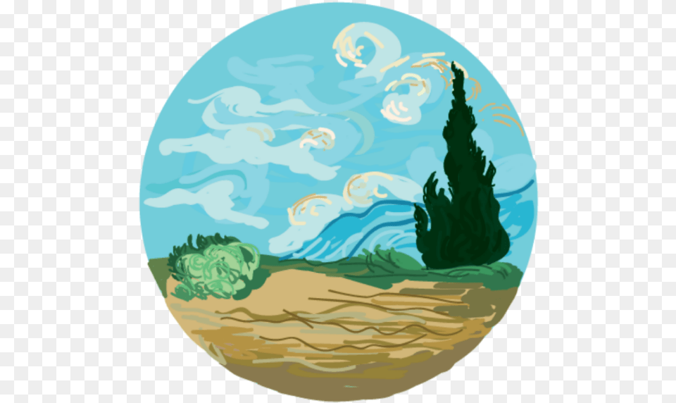 Van Gogh Icon 4 Information Design Icon Design Icon Van Gogh Icon, Art, Painting, Nature, Outdoors Free Png Download