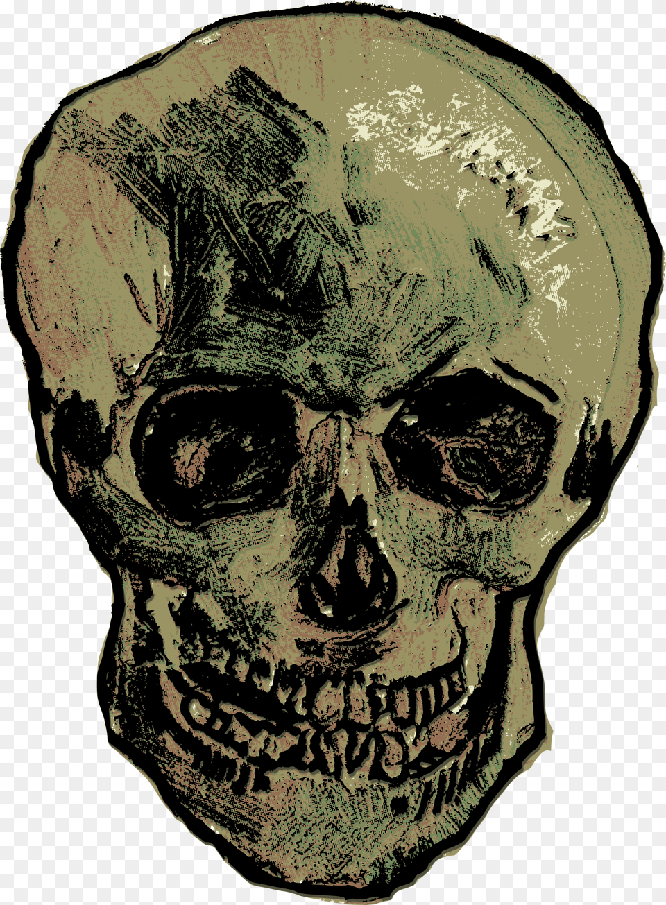 Van Gogh Skull Clip Arts Vincent Van Gogh, Adult, Male, Man, Person Png