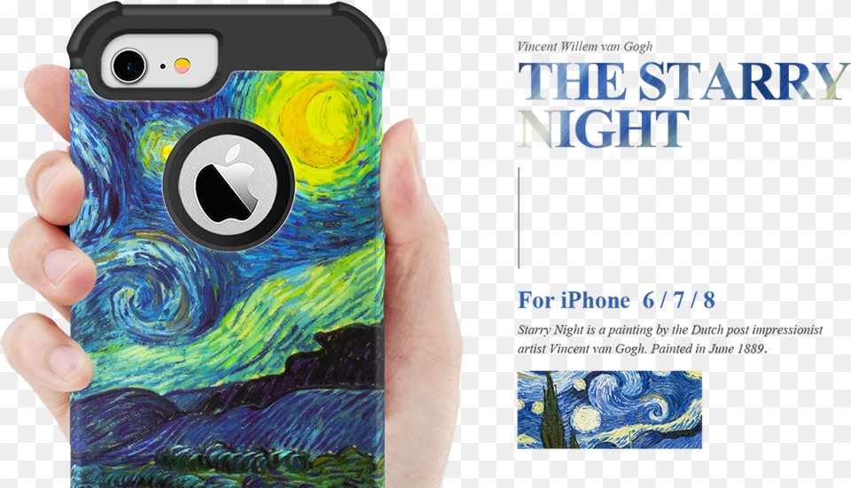 Van Gogh Starry Night, Electronics, Mobile Phone, Phone Png