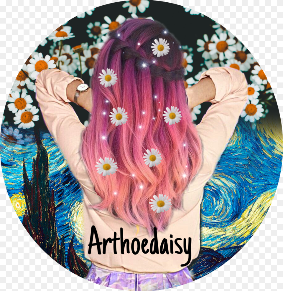 Van Gogh Starry Night Illustration, Child, Female, Girl, Person Free Transparent Png