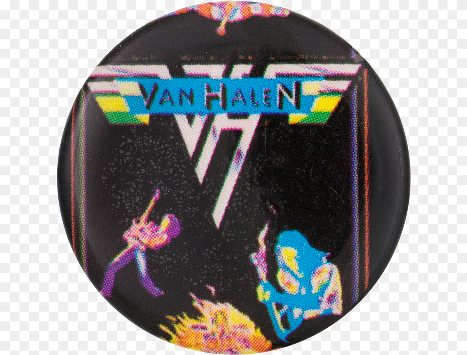 Van Halen Busy Beaver Button Museum Van Halen Black Light Poster, Badge, Logo, Symbol, Plate Png